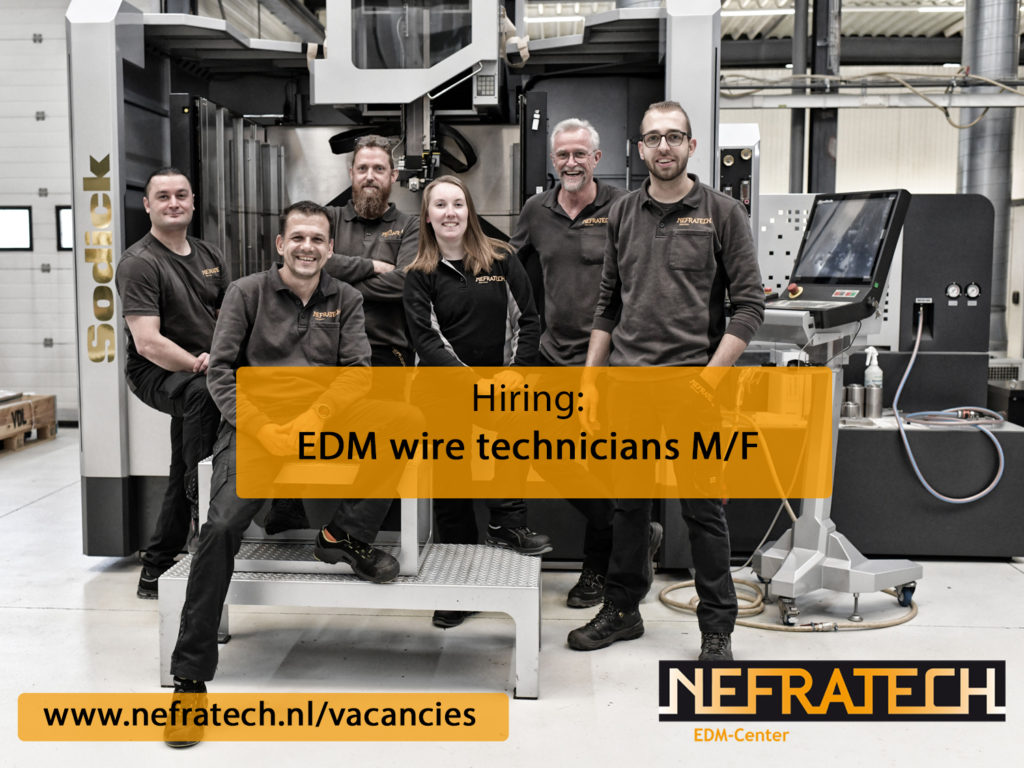 vacancies EDM wire technicians. vacancy EDM wire technician, wire DM professional, Wire EDM specialist, EDM wire cutting professional, EDM wire cutter, Nefratech EDM Center