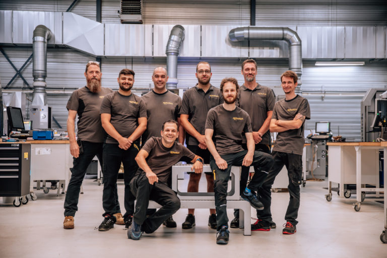 Team draadvonkers - zinkvonkers Nefratech EDM Center Nederland