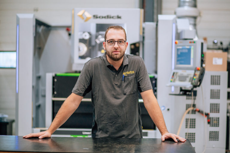 Wouter Korten, draadvonker - zinkvonker Nefratech EDM Center